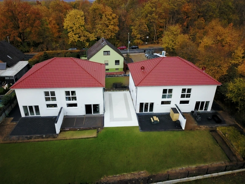 Drohnenaufnahmen im Wohnimmobilienbereich